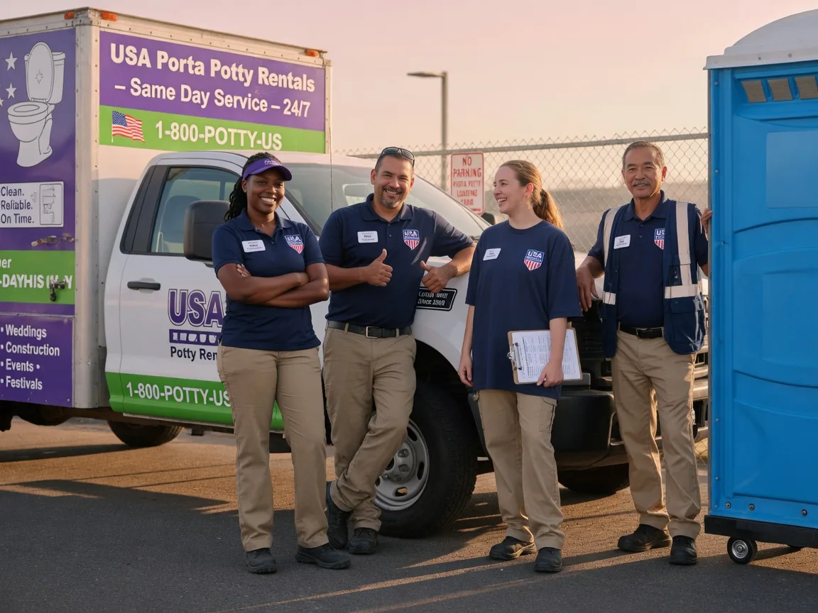 Porta Potty Rental company in Wye Mills, MD